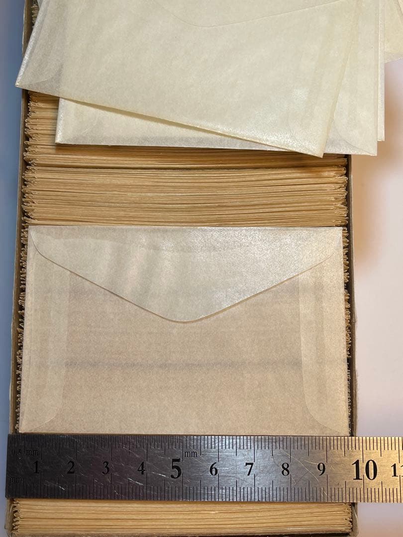 ジャンクジャーナル グラシン封筒 ヴィンテージ1箱売り