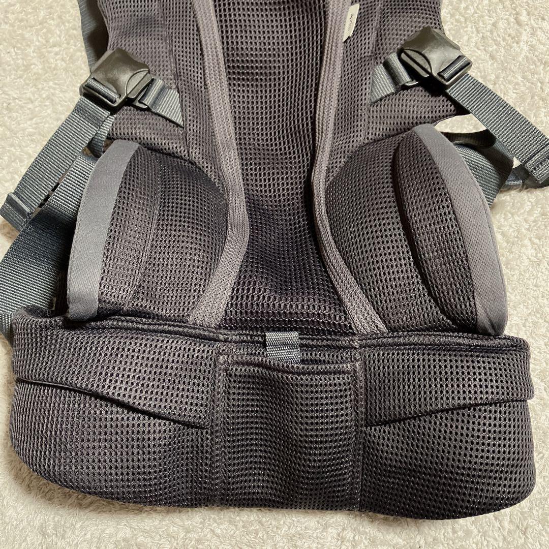 アップリカ　ラクリス　ダークグレー　抱っこ紐　赤ちゃん　新生児