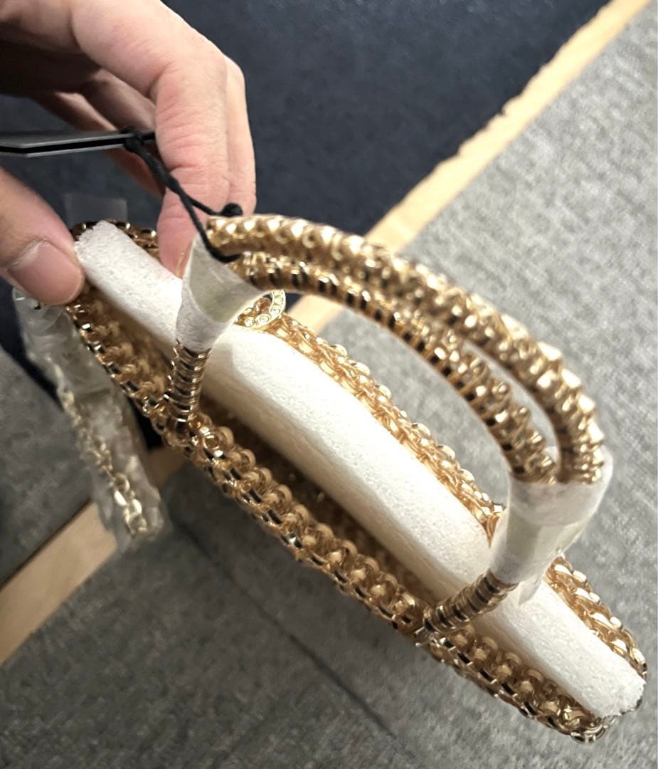 【新品・紙袋付】ANTEPRIMA アンテプリマ ワイヤーバッグ ゴールド正規品