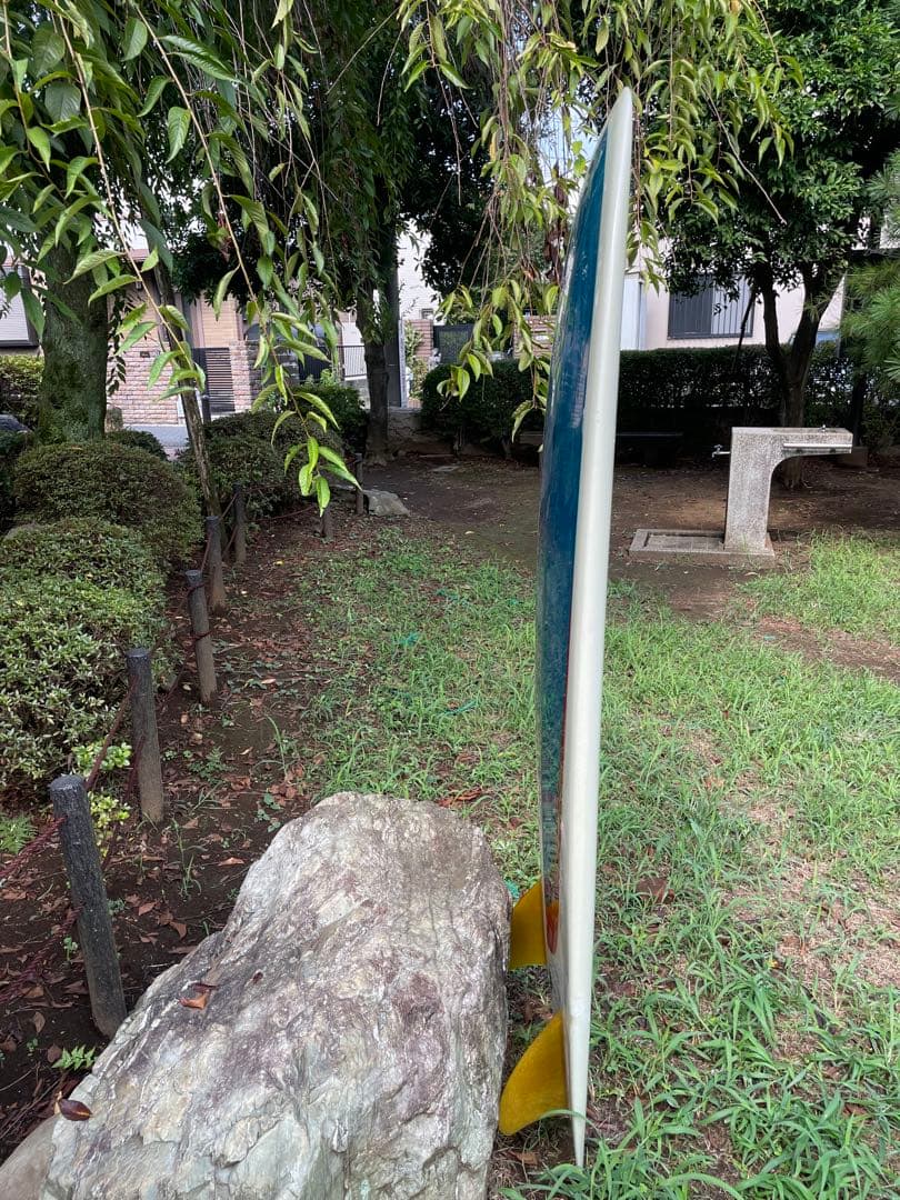 レトロツインフィッシュ5.10厚さ浮力あり