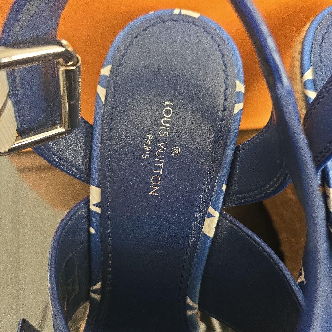 ルイヴィトン サンダル LVエスカル スターボードライン ウエッジソール