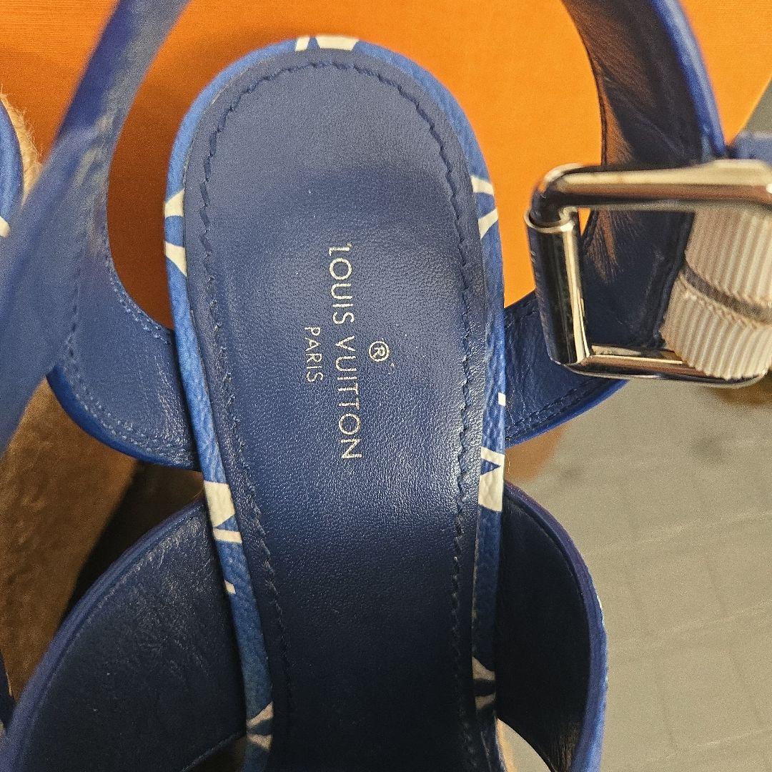 ルイヴィトン サンダル LVエスカル スターボードライン ウエッジソール