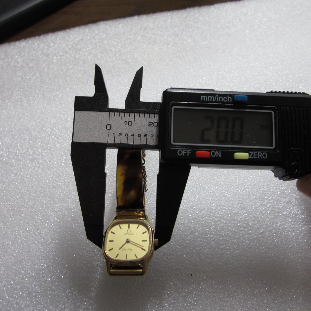 ☆電池交換済☆オメガ　デビル　1450　クォーツ　時計　腕時計　レディース#27