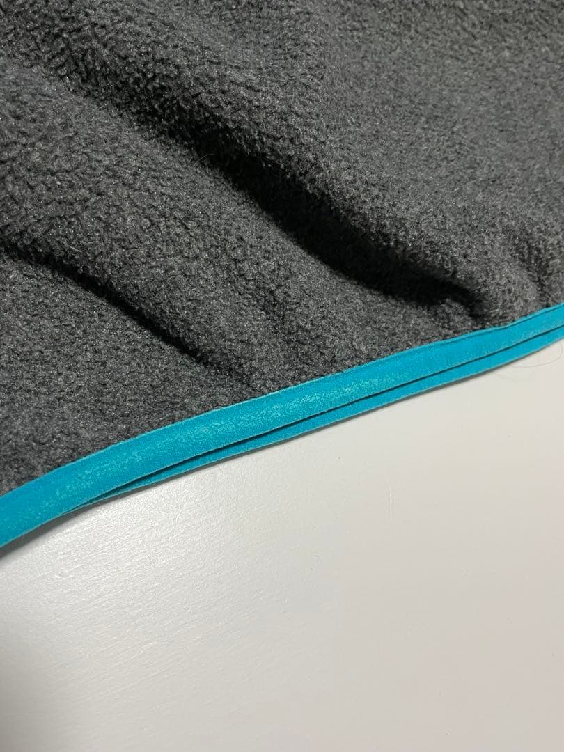 patagonia スナップT シンチラ フリースジャケット グレー ミント M