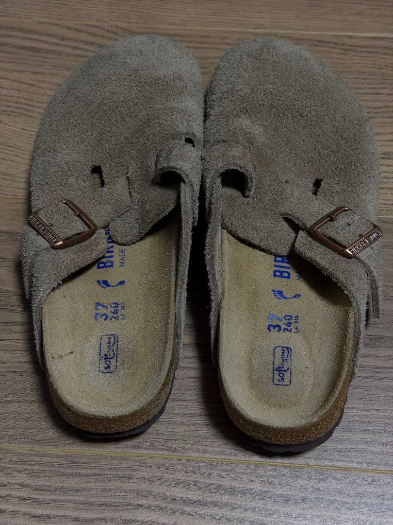 BIRKENSTOCK ベージュ サボサンダル 37