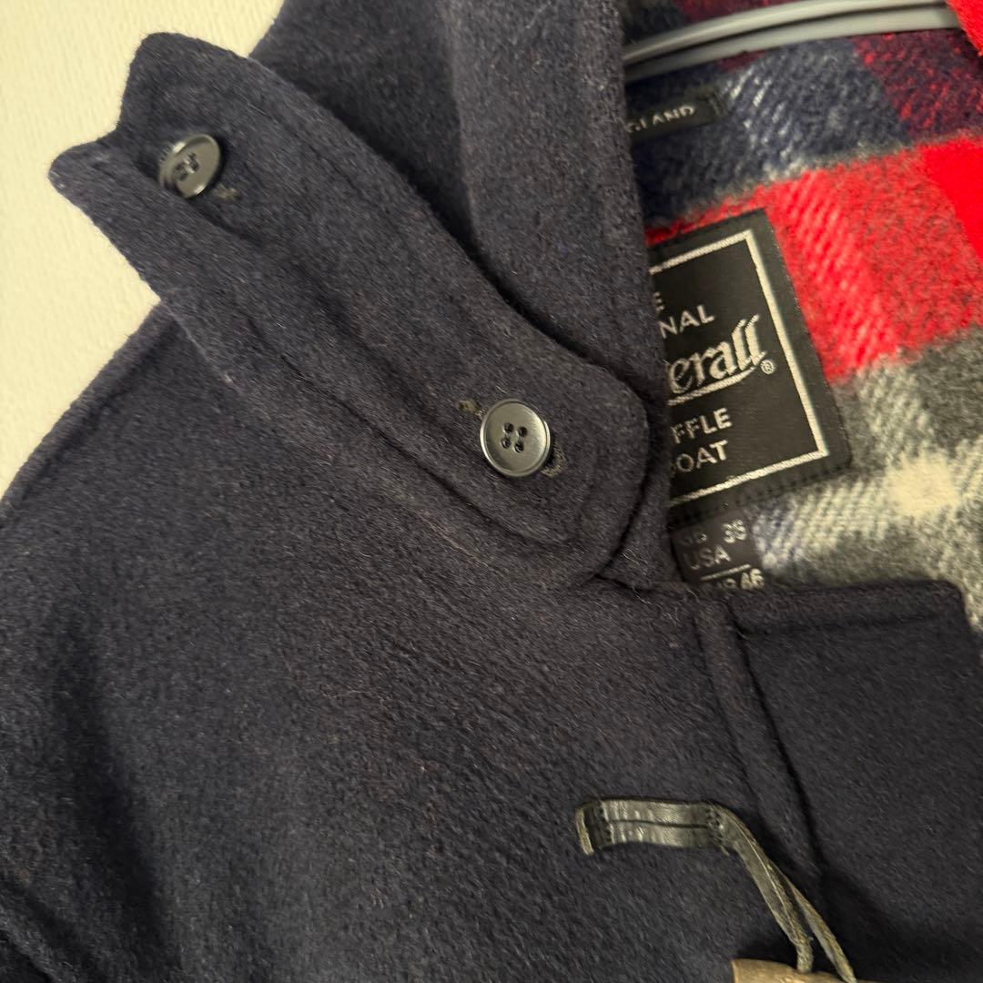 【期間限定!!】Gloverall 英国製 ダッフルコート ネイビー GB36