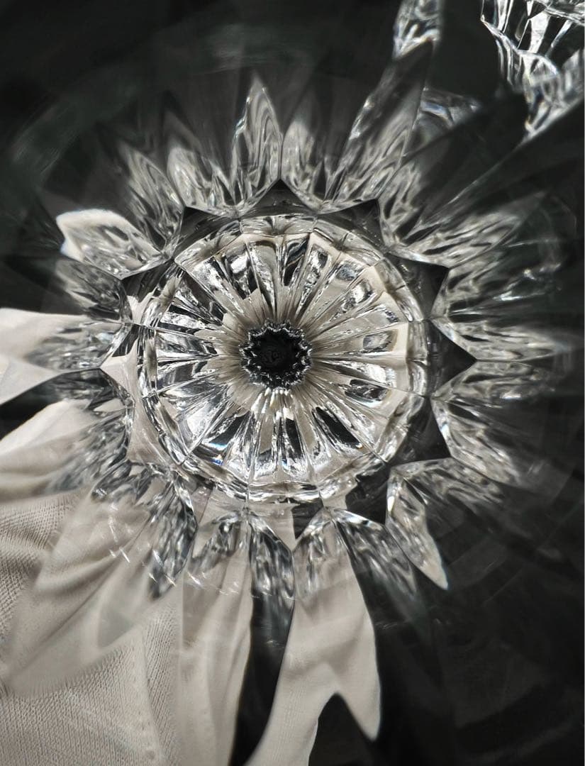 希少品 バカラ Baccarat ワイングラス ペア クリスタルガラス 箱付