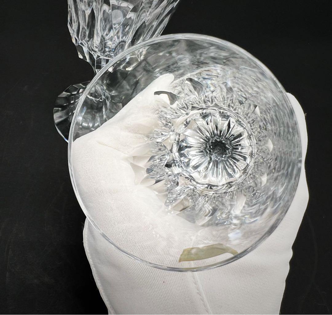 希少品 バカラ Baccarat ワイングラス ペア クリスタルガラス 箱付