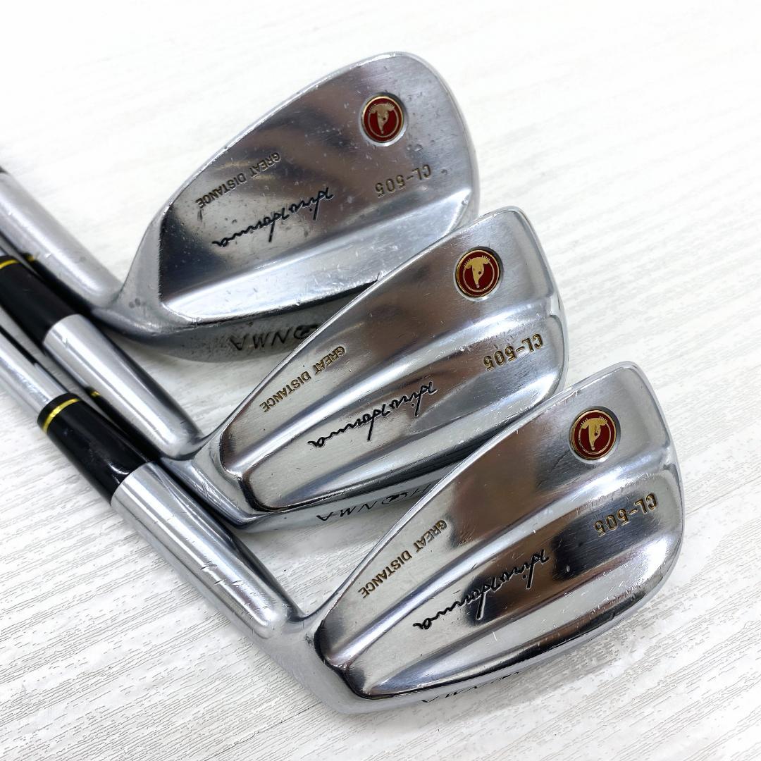 HONMA CL-505 ホンマ マッスルバック アイアンセット メンズ 7本