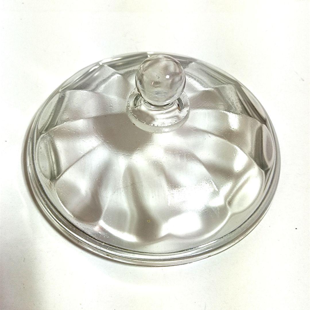 【希少】ウランガラス　蓋付き小物入れ　大正ロマン