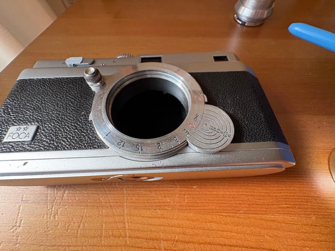 フィルムカメラ FOCA oplarex 5cm f1.9 + 2 star