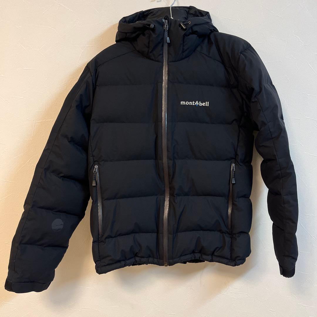 モンベル　montbell パーマフロスト　ライトダウンパーカ　S ブラック