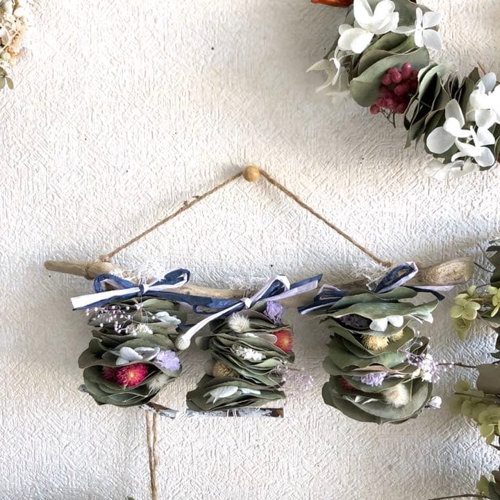 ポポラスユーカリガーランドアレンジ