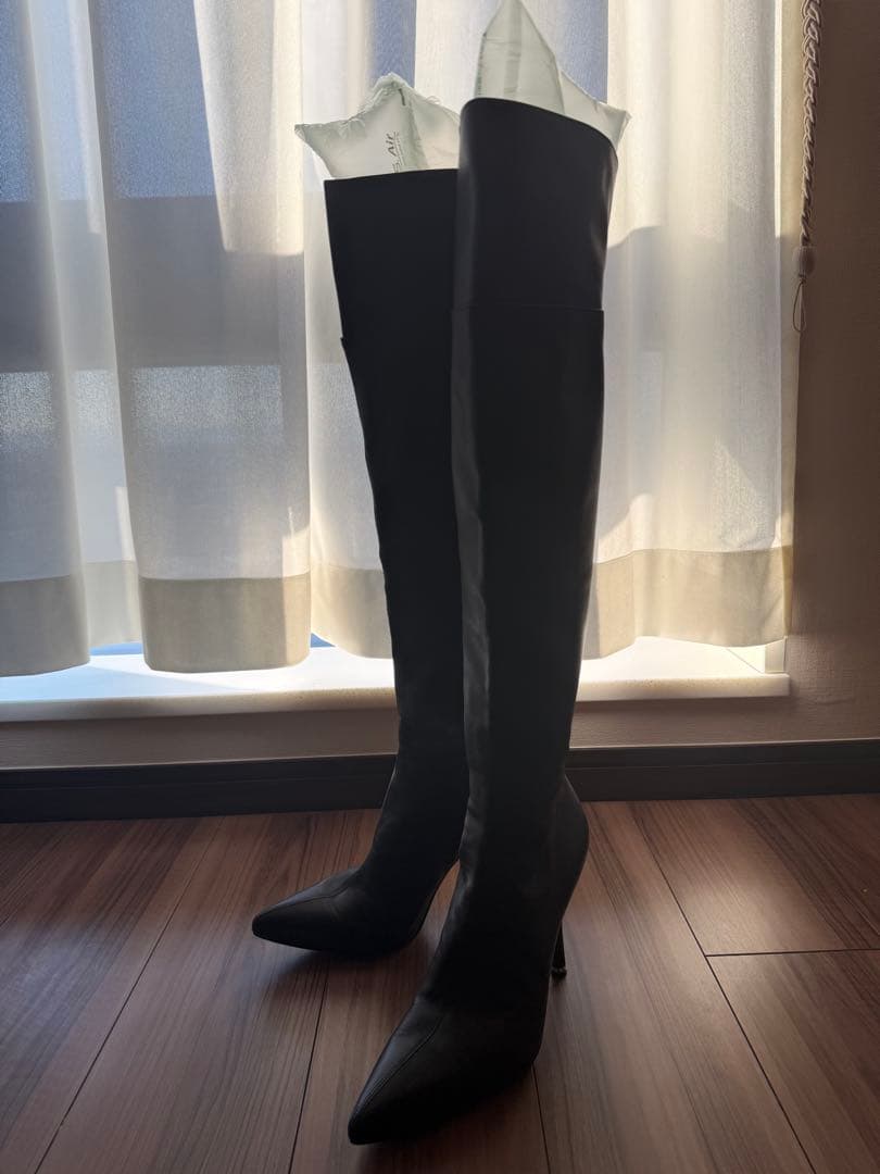 【美品】COMEX 美脚 ニーハイブーツ