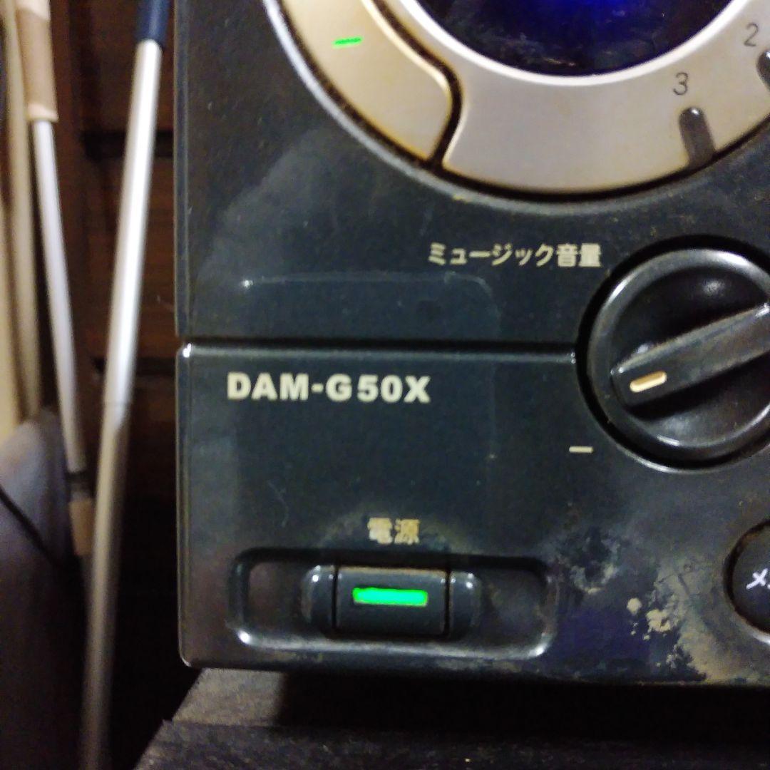 値引き❕売れちゃいます❕！カラオケＤＡＭ　アンプセット　マイクカバーオマケ付❕