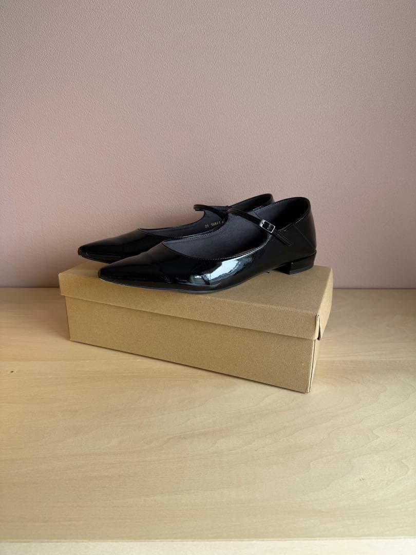 【期間限定お値下げ】LETALON ルタロン ポインテッドワンストラップフラット