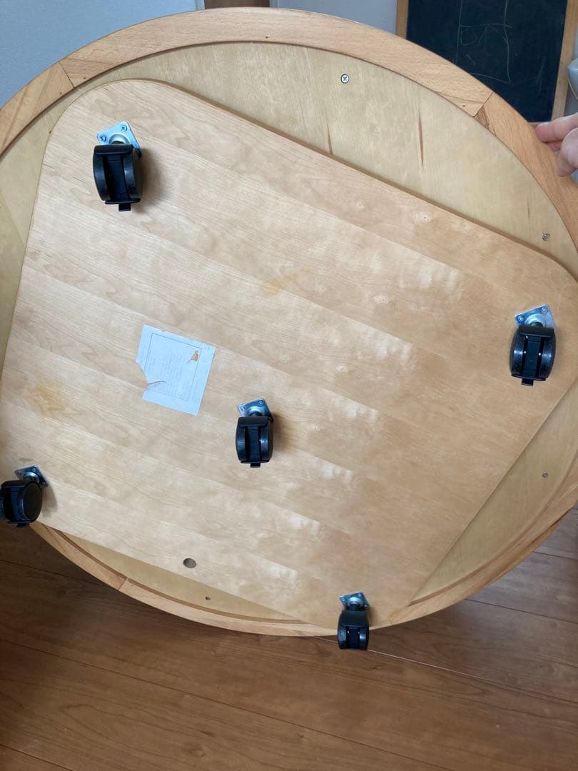 M*D様 ACTUS アクタス　KIDS-MUSEUM ラウンドテーブル　キャス