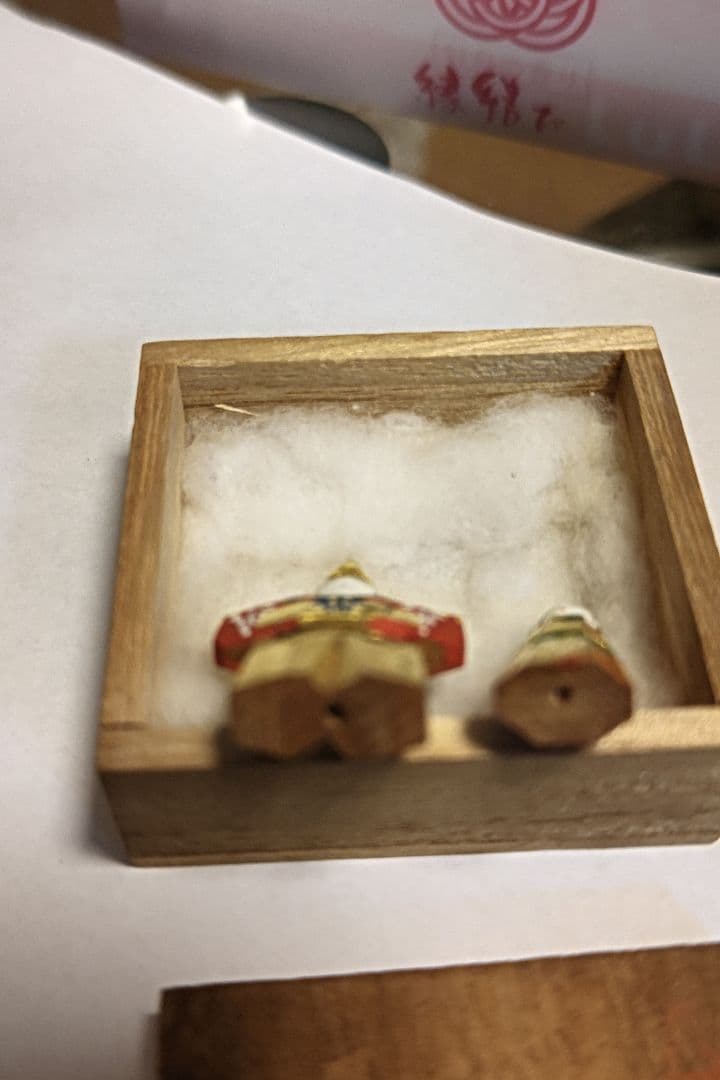 御雛　一刀彫　神泉