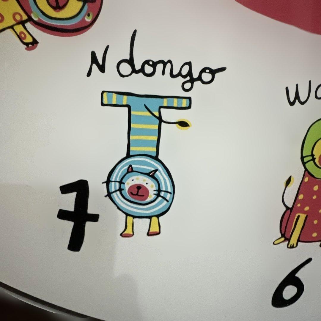 IDEA LABELガラスウォールクロックキャットアニマル掛け時計猫壁掛け時計