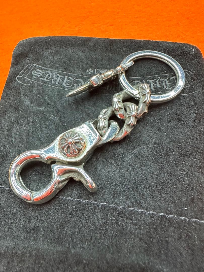 本物!!美品‼︎クロムハーツ　キーチェーン　ショート財布　ウォレット