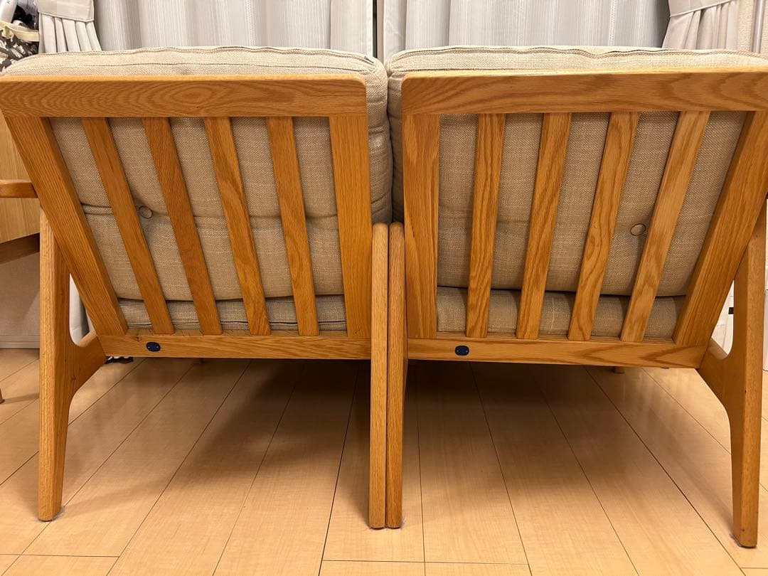 MARUNI60 2シーター モダンベージュ 2人掛けソファ