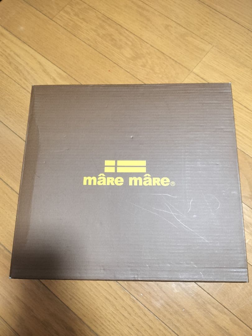 マーレマーレ　maRe maRe　防水防滑ベルトコンビブーツ　ダーク　ブラウン