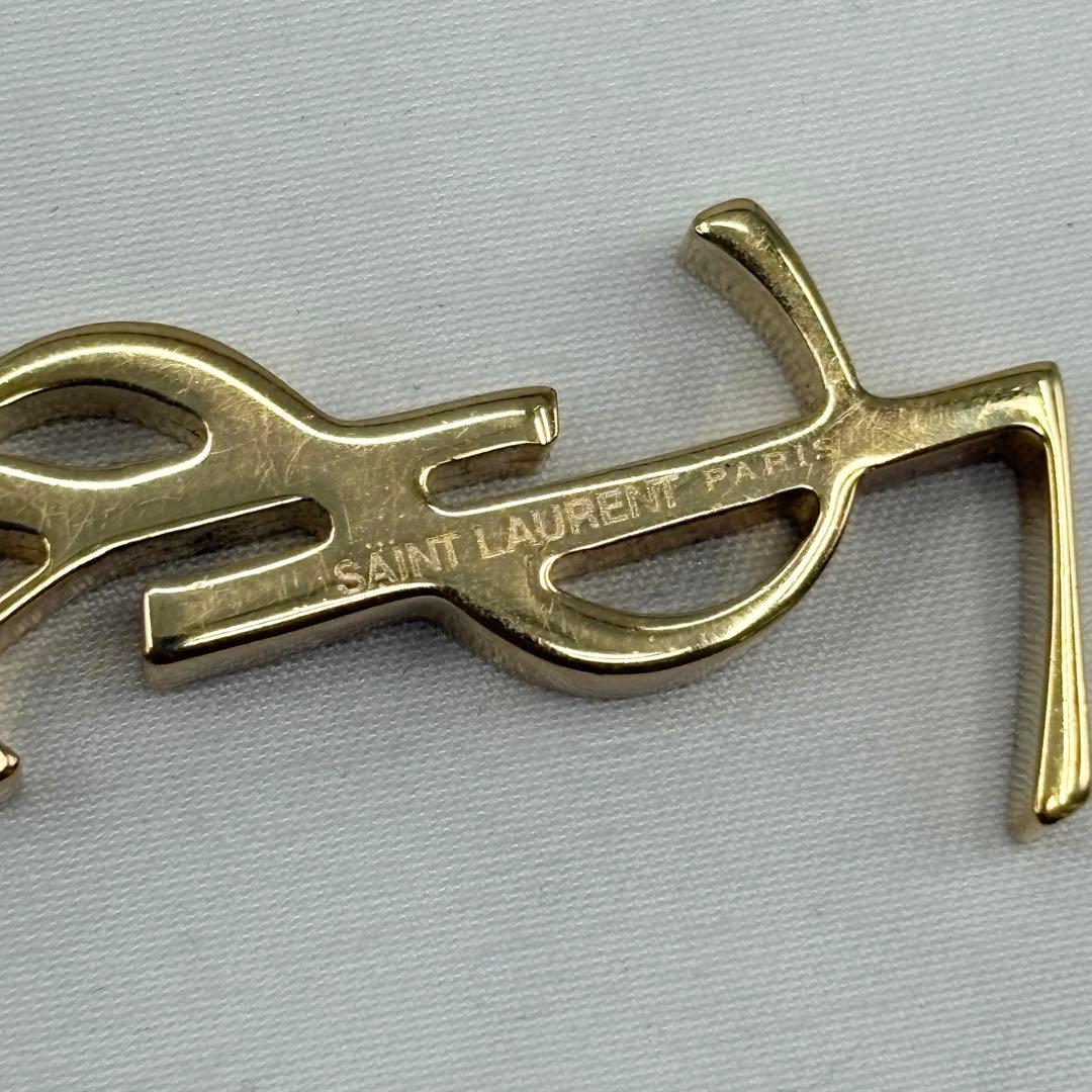 サンローラン カサンドラ ピアス ゴールド 片耳 ロゴ YSL アクセサリー