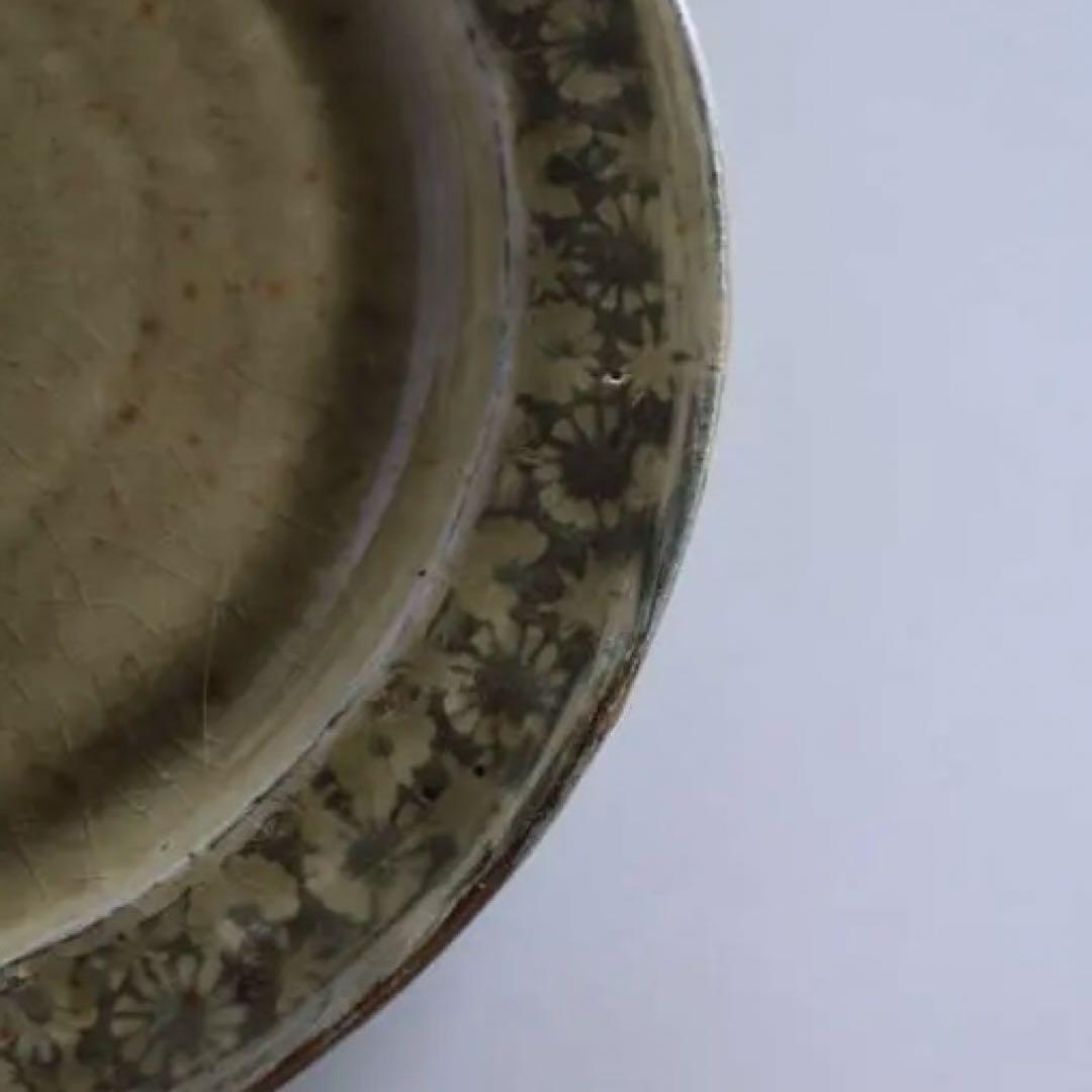 ☆川口武亮　小花印判押し　プレート　2枚セット