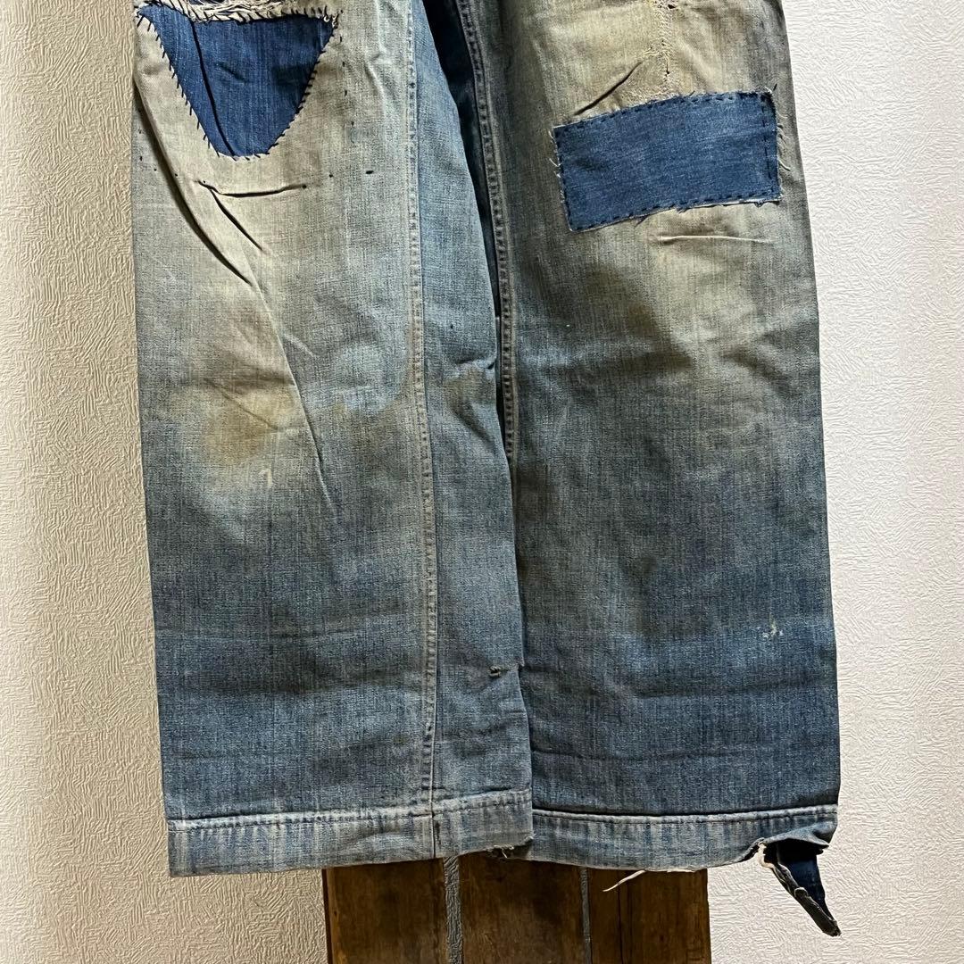 40s US Navy 巻きパンツ　セーラーパンツ wwⅡ