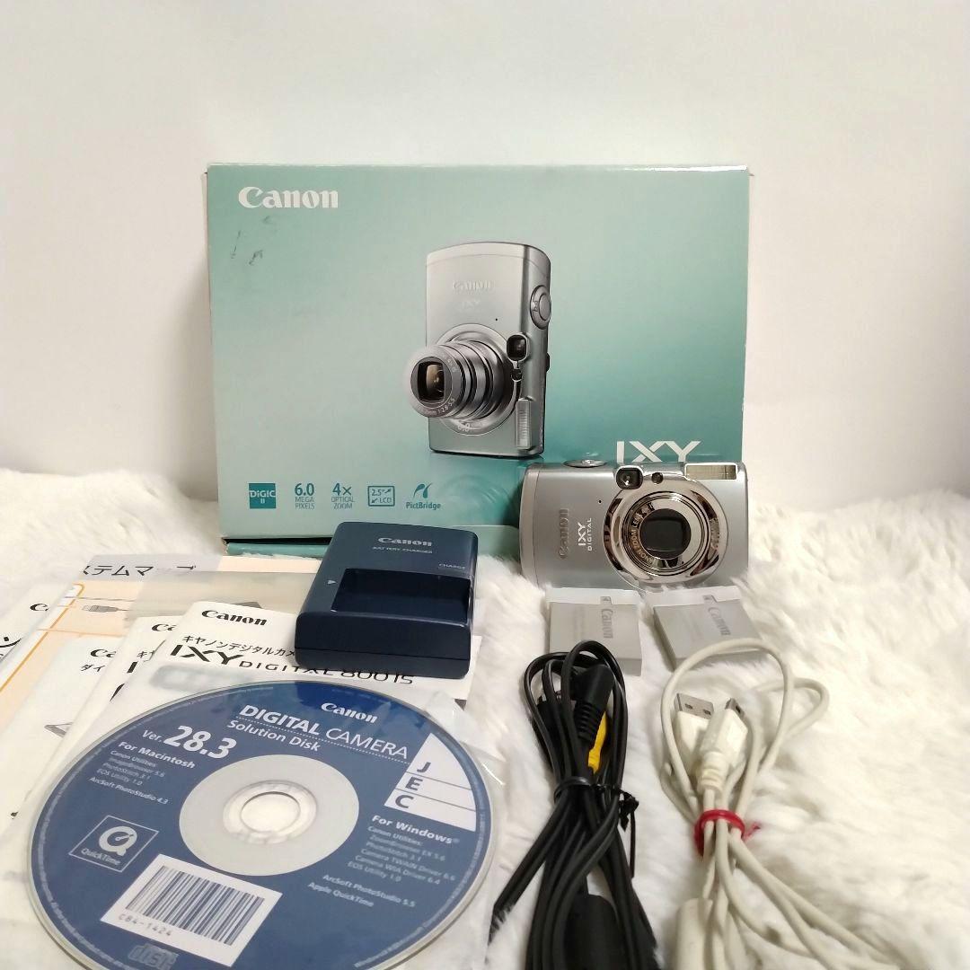 Canon IXY DIGITAL 800IS　バッテリー２個　箱付き　デジカメ