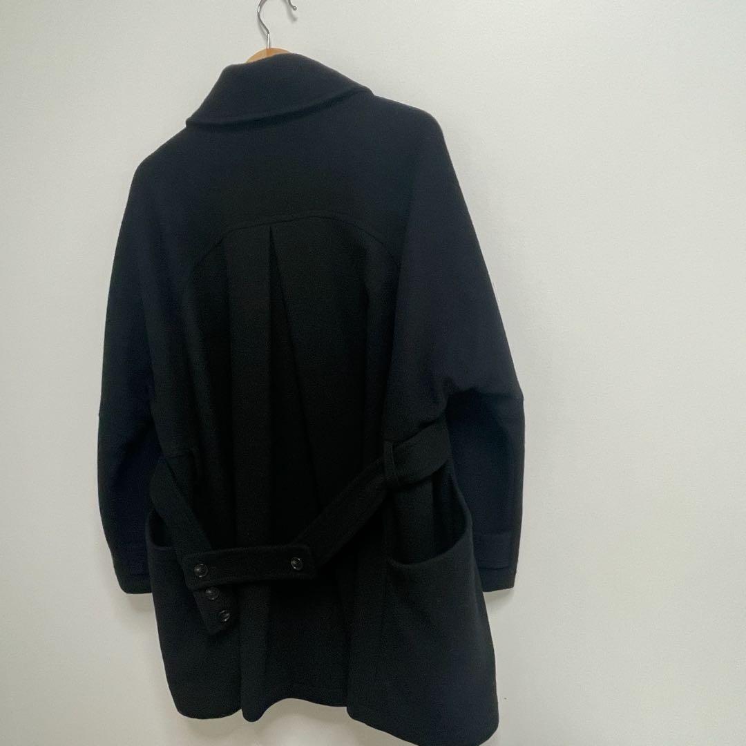 北欧暮らしの道具店バックベルトのウールコート / foufouコラボ