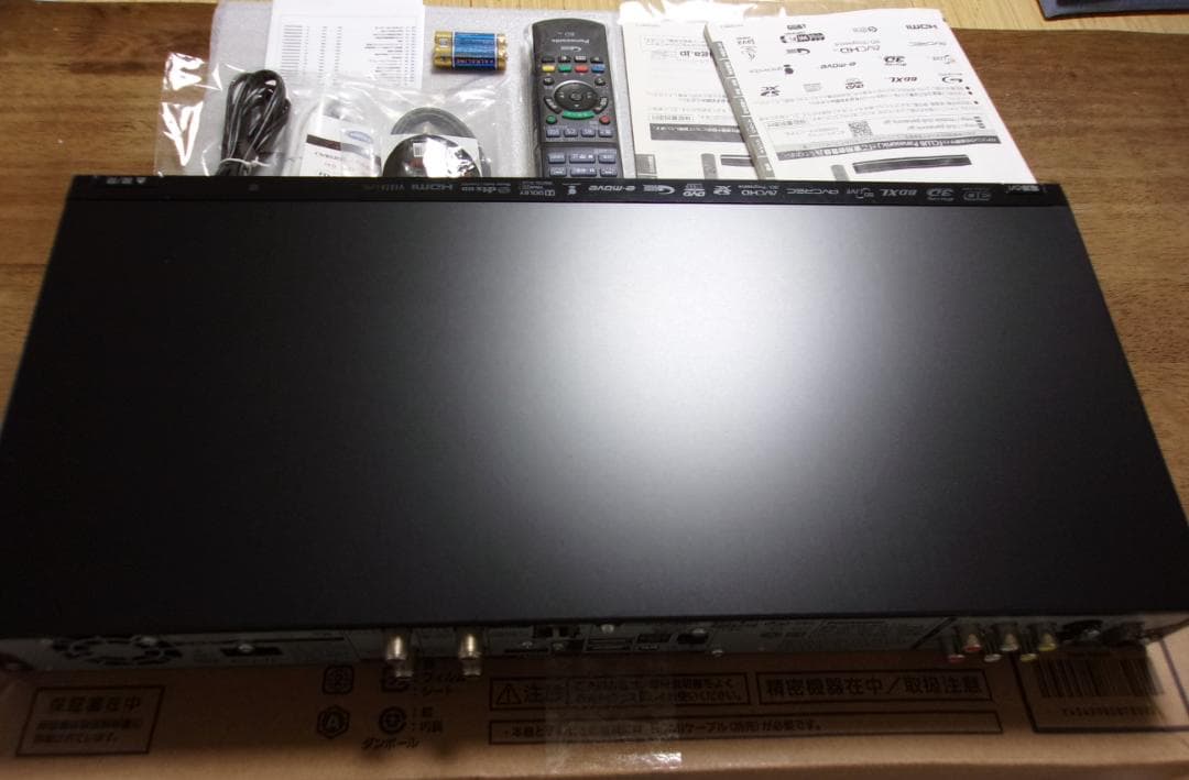 動作品（3TB増量換装)パナソニックブルーレイレコーダー DMR-BZT710②