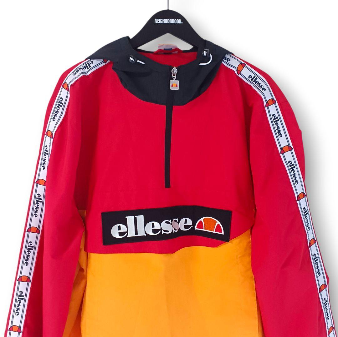 ellesse 90'sアノラックパーカー エレッセ　ナイロンジャケット