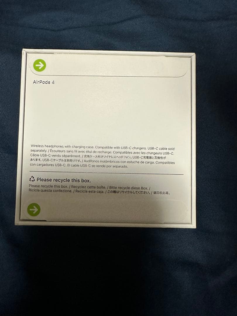 【新品•未開封】Apple AirPods 4 本体 (ANC非搭載)