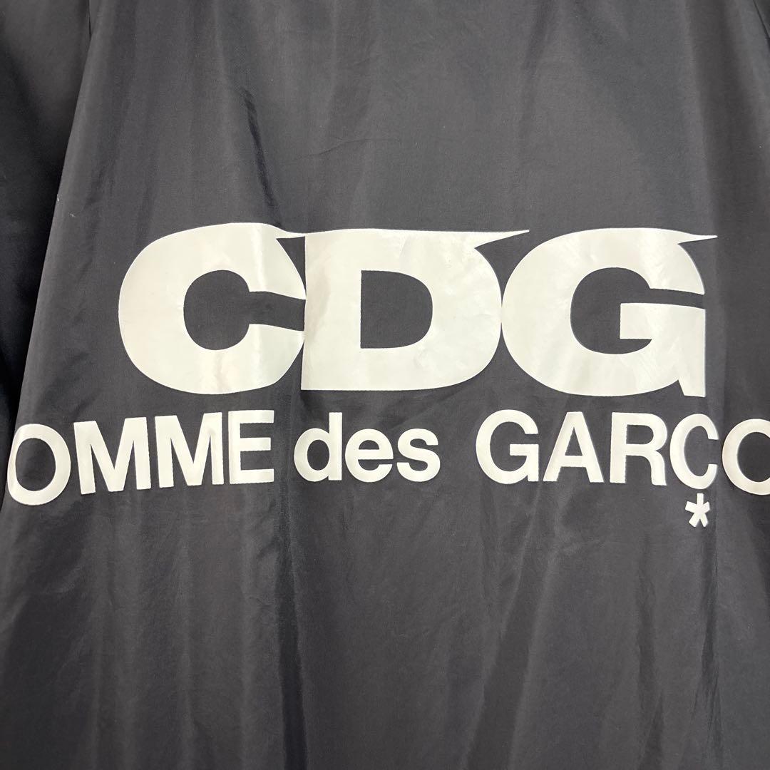 CDG ブラック ナイロンジャケット　XL ギャルソン　コーチ