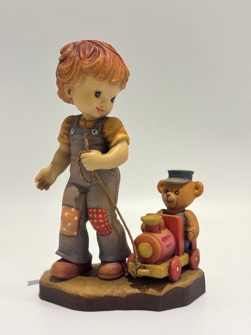 ANRI 木彫り人形 2000体限定 アンリ フィギュア フィギュリン