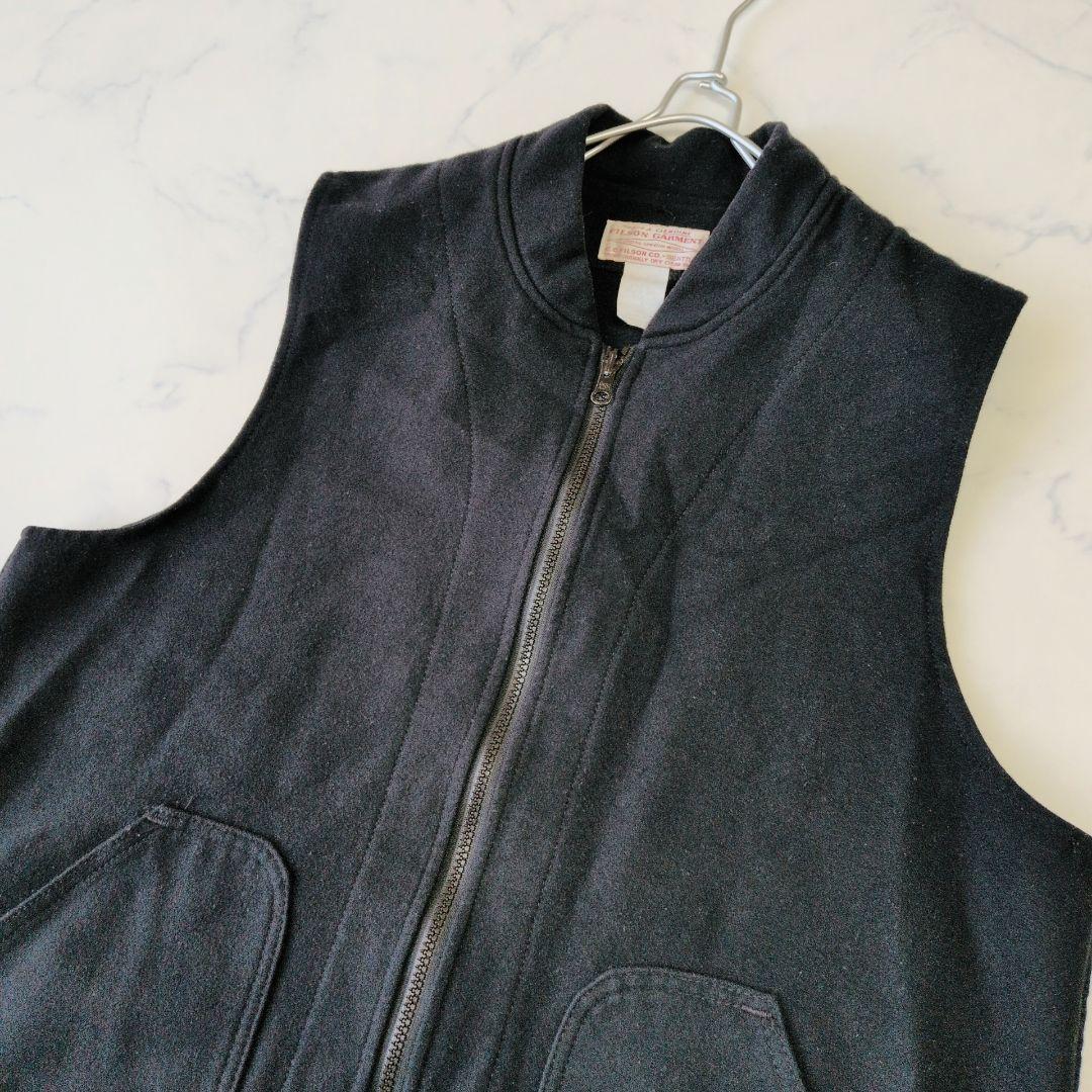 【希少】 FILSON フィルソン ベスト ウール USA製 ブラック L