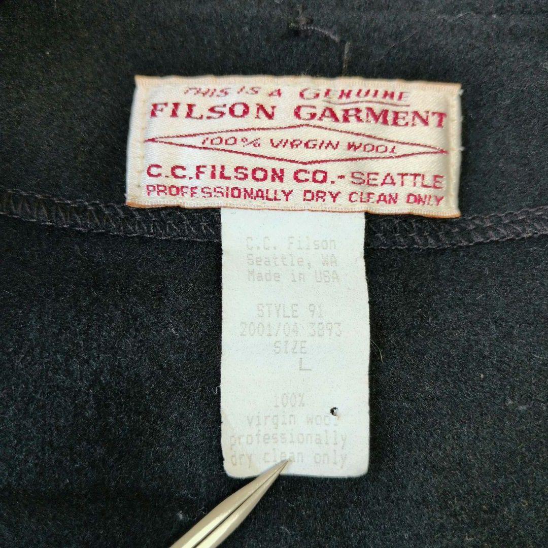 【希少】 FILSON フィルソン ベスト ウール USA製 ブラック L
