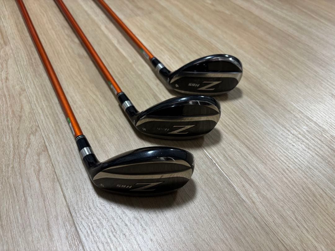 スリクソン Z H65 4U 5U 6U ユーティリティ 3本セット