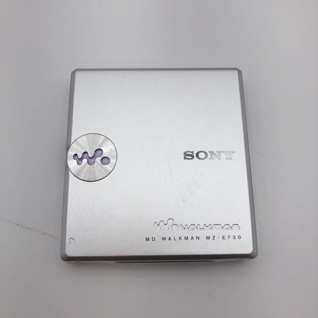ソニーSONY MDウォークマン MZ-E730 イヤホン 充電器スタンド付