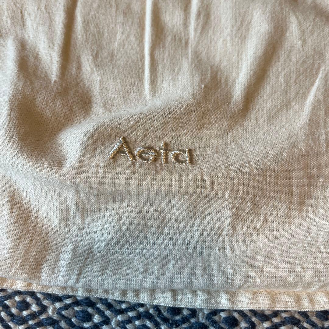 Aeta レザーカゴバック CYLINDER BASKET W HANDLE