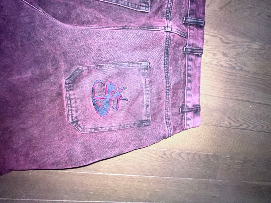 Yardsale 赤紫 ファンタジーデニム