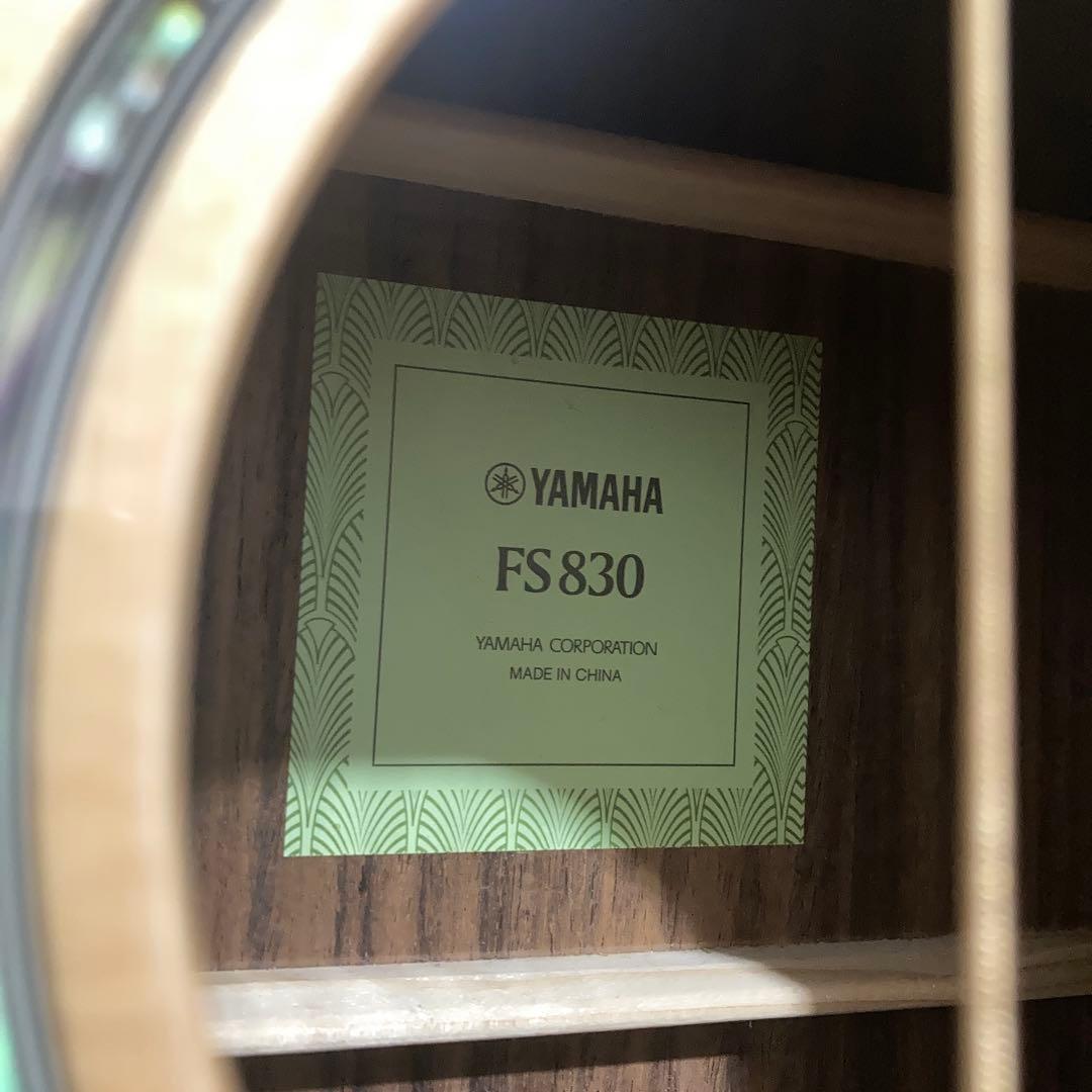 YAMAHA FS830 NT アコギ ケース付き