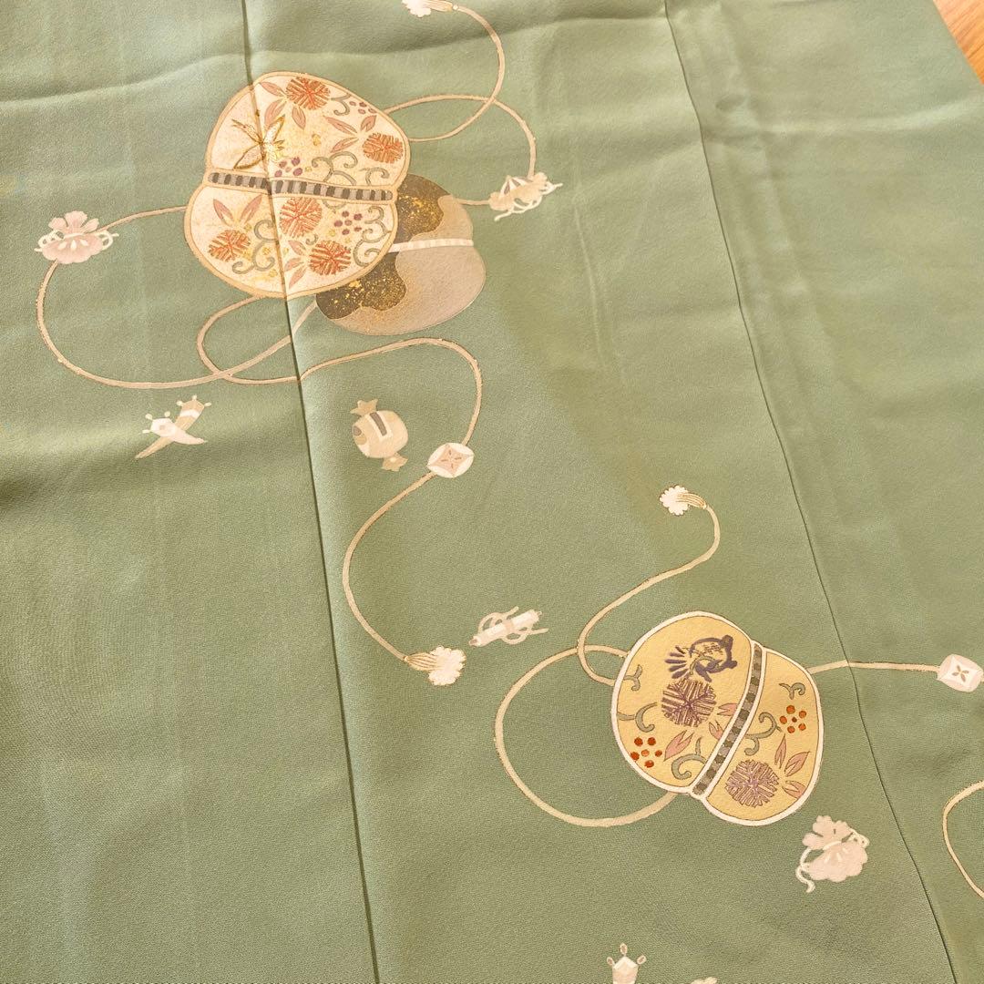 ⭐︎K1007 美品 逸品 上品 金彩加工 宝尽くし 正絹 訪問着