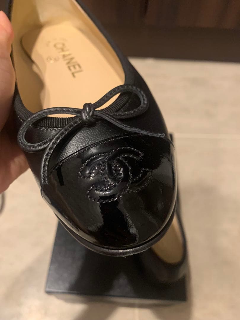 Chanel シャネル バレリーナ　フラットシューズ　35