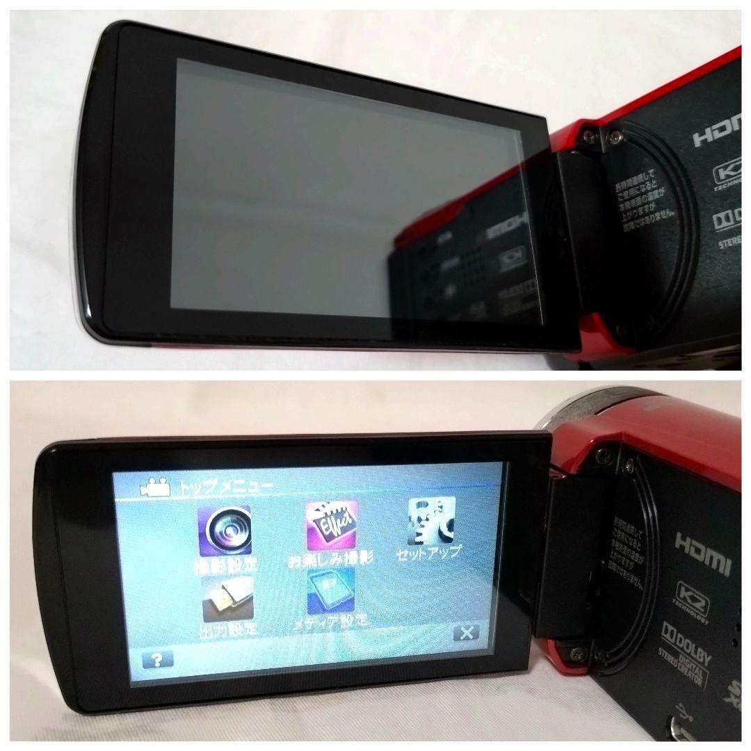 Victor　GZ-E700-R　Everio　ビデオカメラ　フルハイビジョン