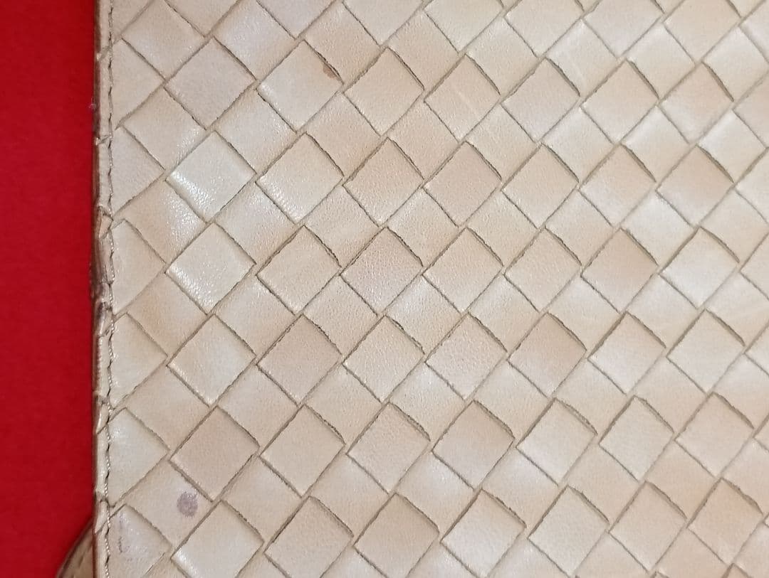 BOTTEGA VENETAむ イントレチャート キャメルレザー　バッグ