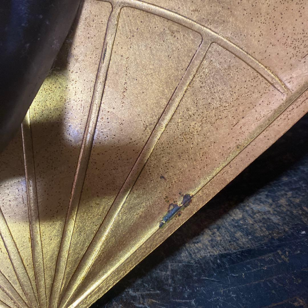 鉄製般若面【扇子額付】