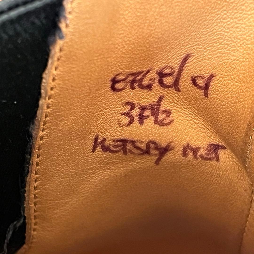 church'sスタッズ付きブラックサイドゴアブーツ 37.5