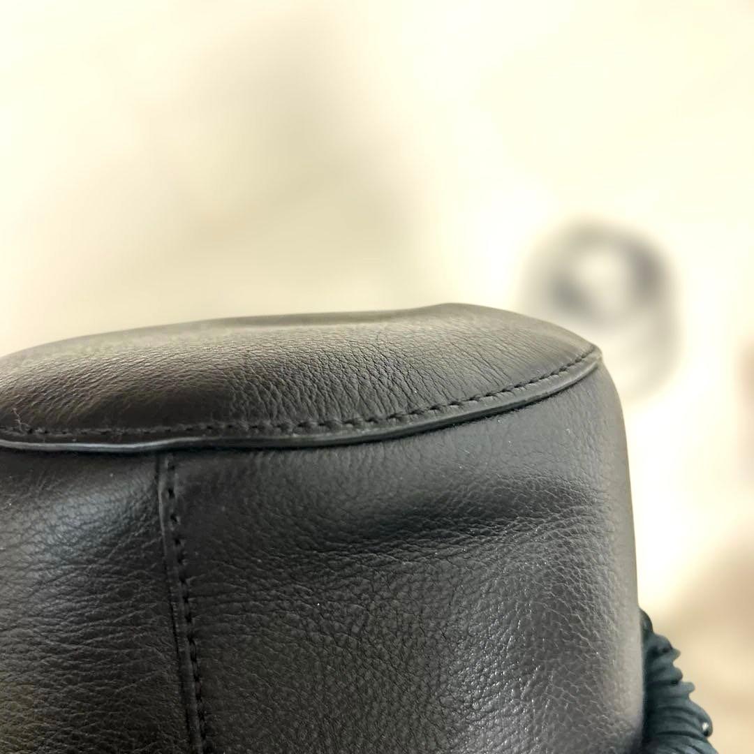 J&M Davidson フリンジカーニバルミニ ブラック 美品 2wayバッグ